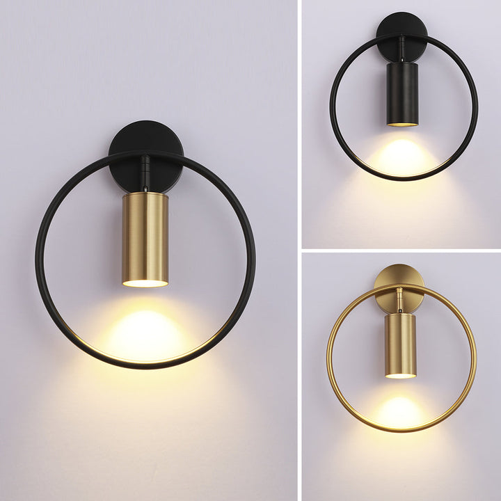 Luvikno | OpulentGlow Vegglampe - Gylden Eleganse for Ditt Interiør