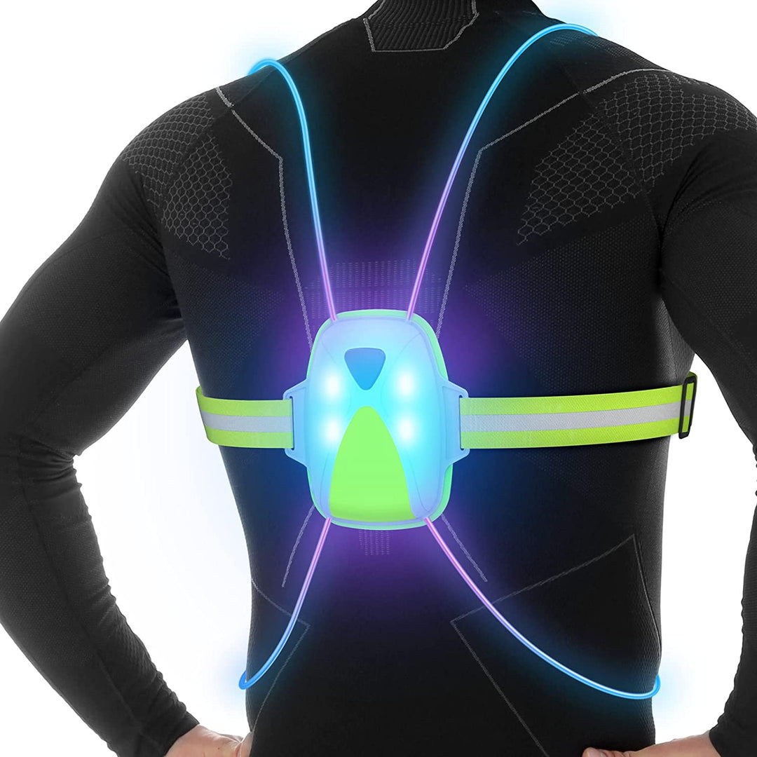 Luvikno | ReflectSafe LED Sikkerhetsvest for Løping