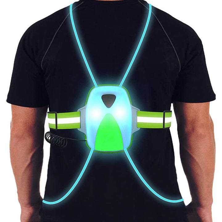 Luvikno | ReflectSafe LED Sikkerhetsvest for Løping