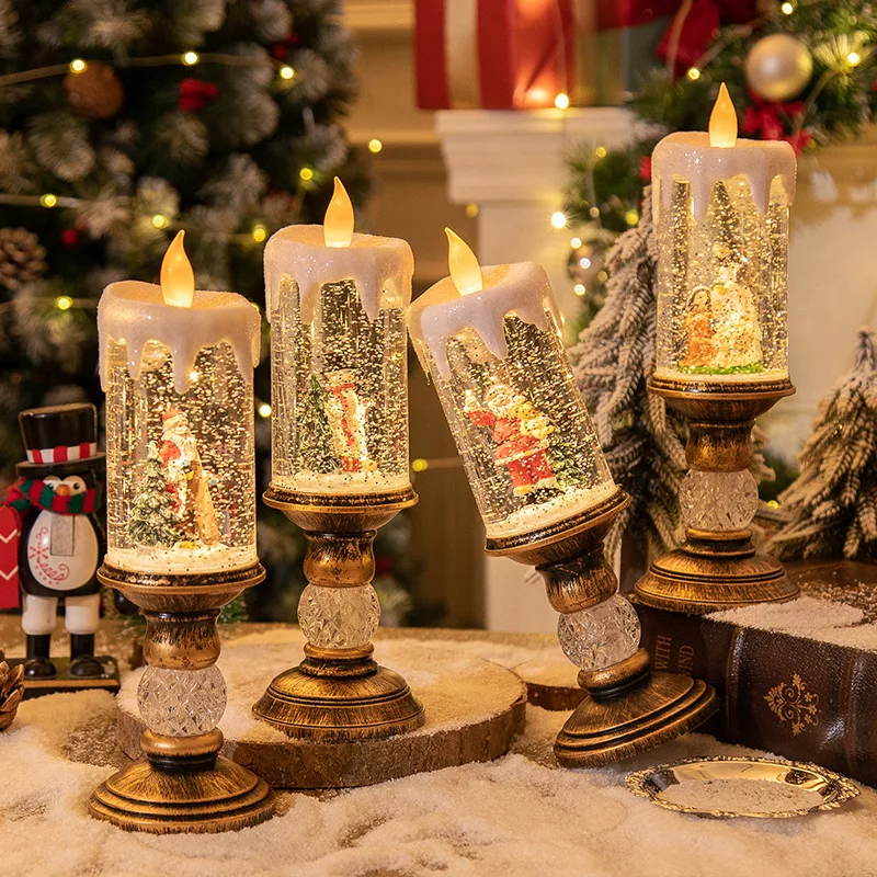 Crystal Echo Christmas Vannlys | Luvikno
