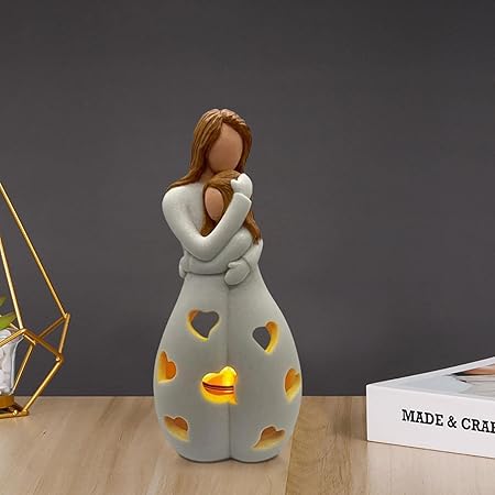 Bordlampe med romantisk har design Luvikno
