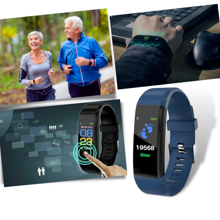 Luvikno | Senior Smartwatch | Pulsen og blodtrykket alltid i sikte