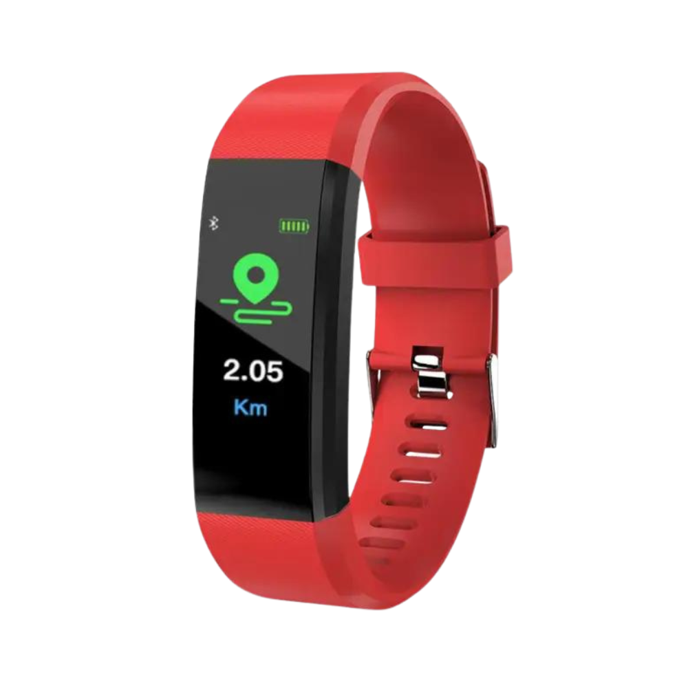 Senior Smartwatch med hjertefrekvens- og blodtrykksovervåking | Luvikno