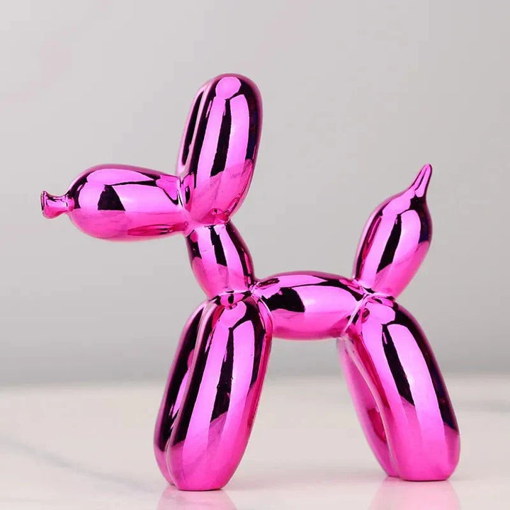 Ballonghund Skulptur | Skinnende Harpiks Dekorasjon | Flere Farger