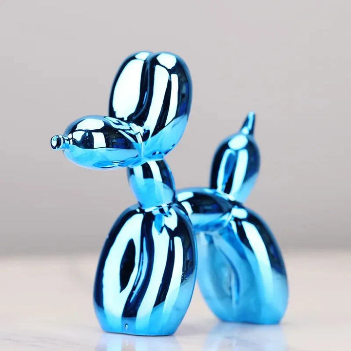 Ballonghund Skulptur | Skinnende Harpiks Dekorasjon | Flere Farger