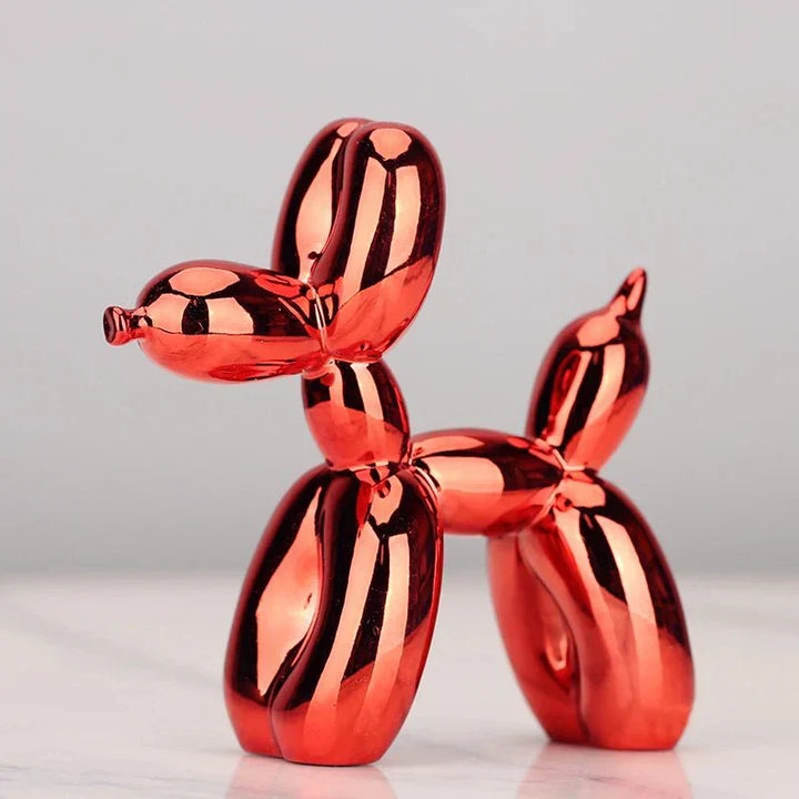 Ballonghund Skulptur | Skinnende Harpiks Dekorasjon | Flere Farger
