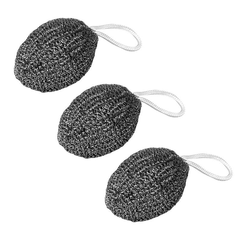 Wire dishwashing ball with carrying strap | Luvikno