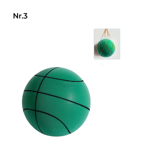 Stille-basketball for barn innendørs