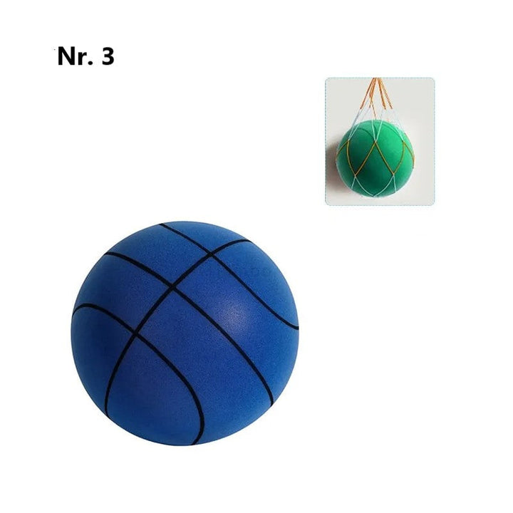 Stille-basketball for barn innendørs