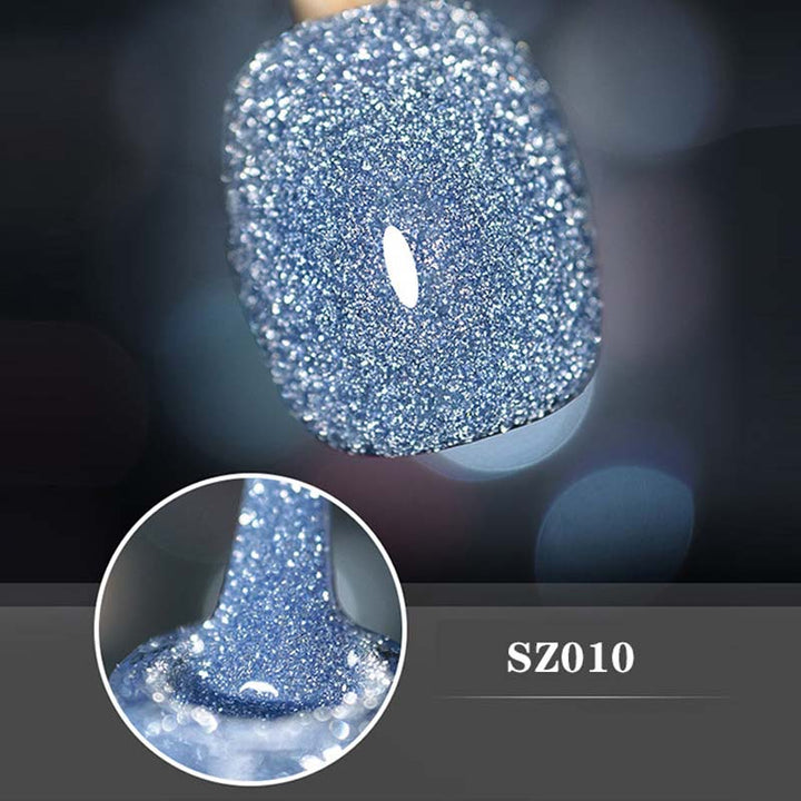 Høy tetthet glitter neglelakk gel | Luvikno