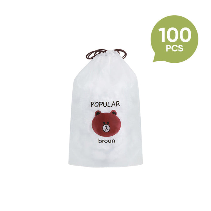 Engangs plastfolie dekke (100 STK/ 1 SETT) | Luvikno