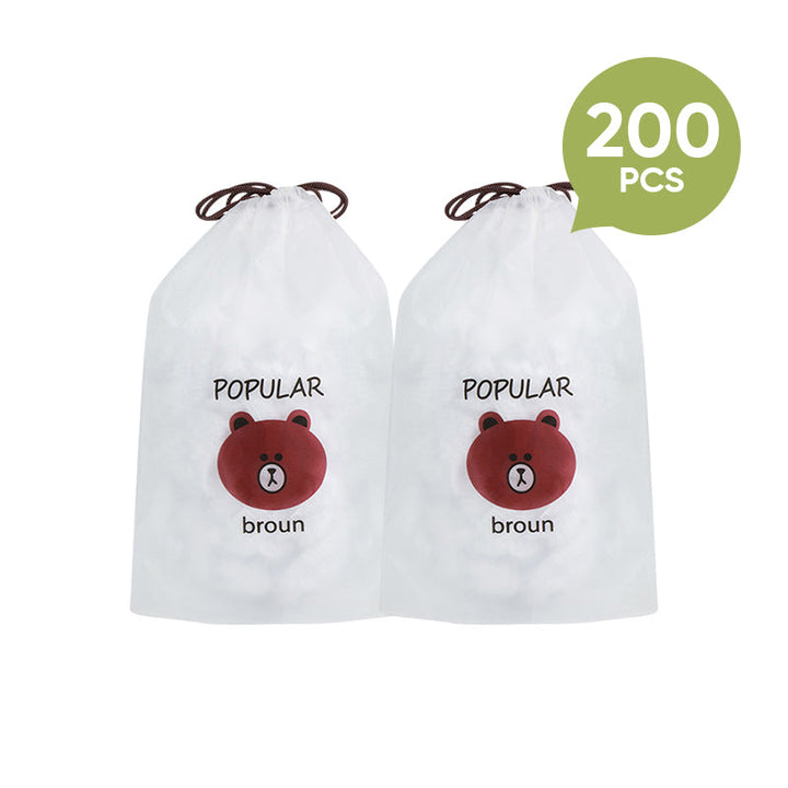 Engangs plastfolie dekke (100 STK/ 1 SETT) | Luvikno