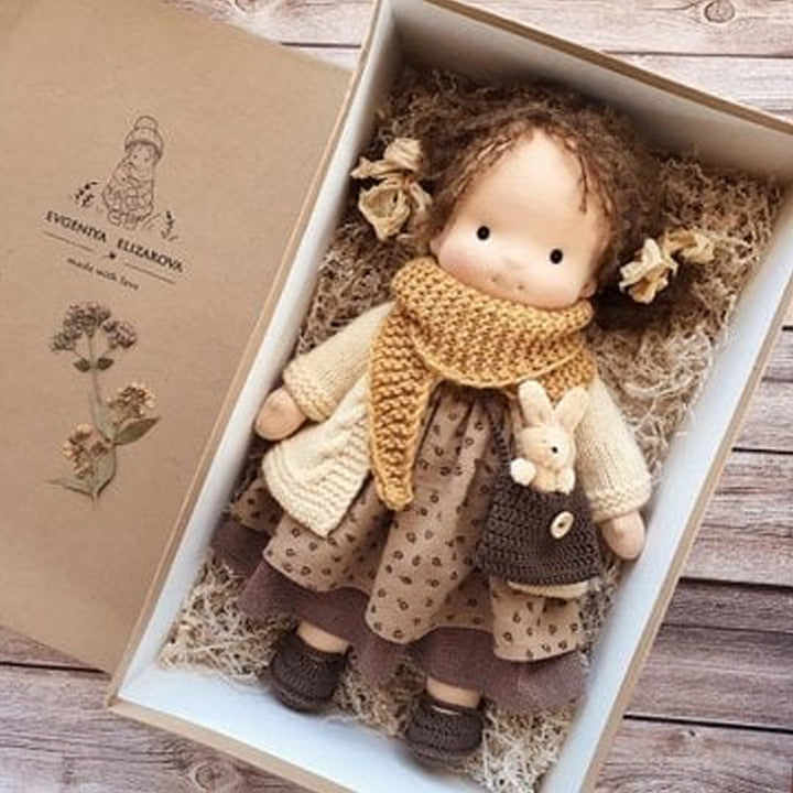 Waldorf dukke | Håndlaget stoff koseleketøy | Flere design