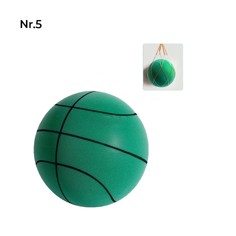 Stille-basketball for barn innendørs