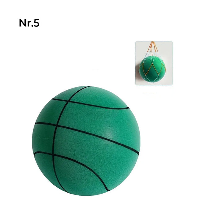 Stille-basketball for barn innendørs