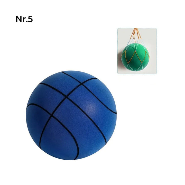 Stille-basketball for barn innendørs