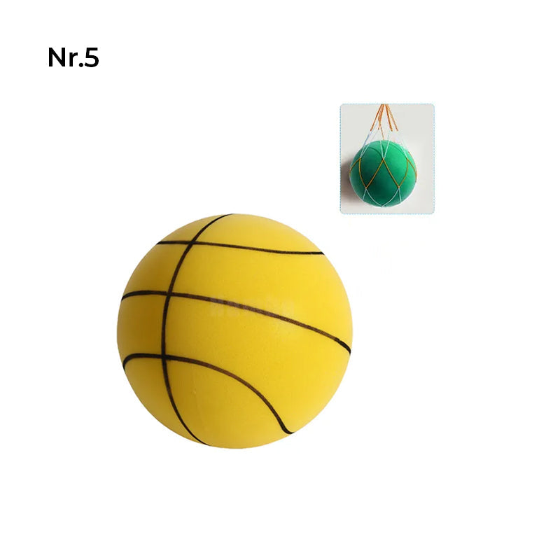 Stille-basketball for barn innendørs
