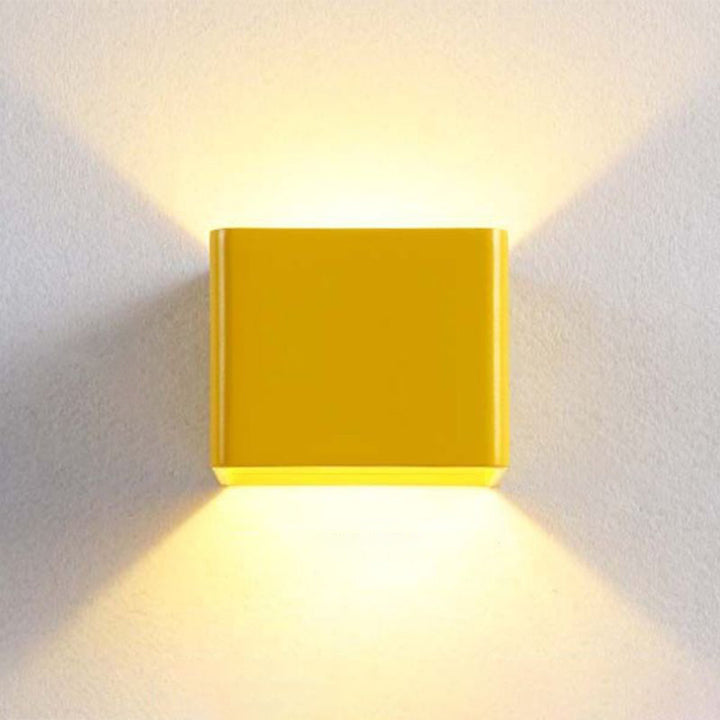 Imogen Moderne Firkantet Vegglampe | Luvikno