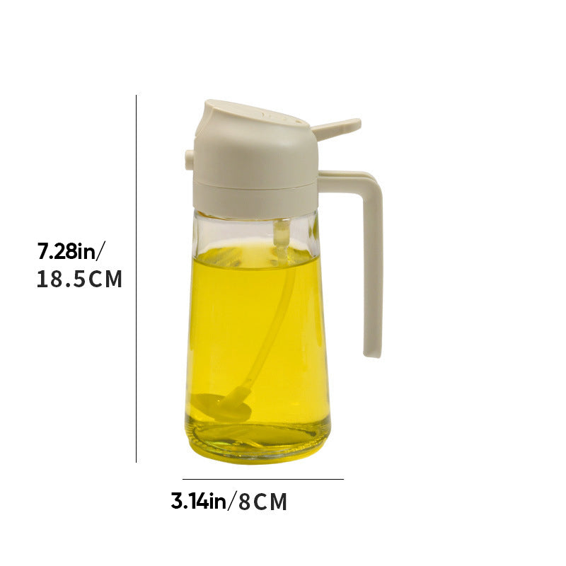 2 i 1 Glass Oljesprayer & Dispenser | Luvikno