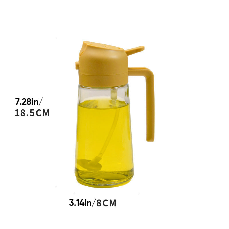 Glass Oil Sprayer &amp; Dispenser | Luvikno