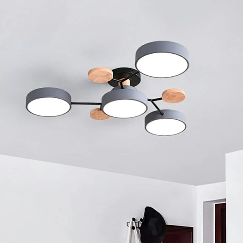 Moderne LED Taklampe Flush Mount Luvikno