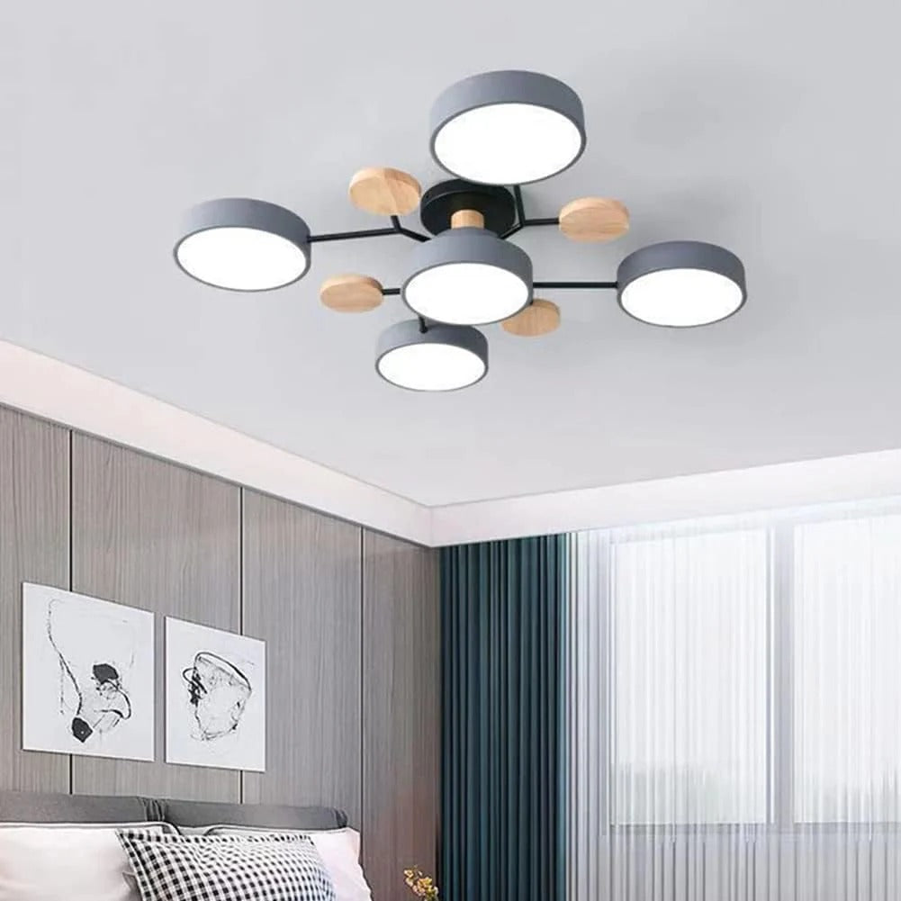 Moderne LED Taklampe Flush Mount Luvikno