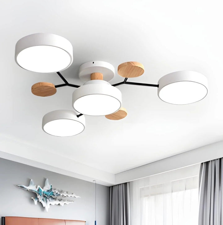 LED Moderne Taklampe Luvikno