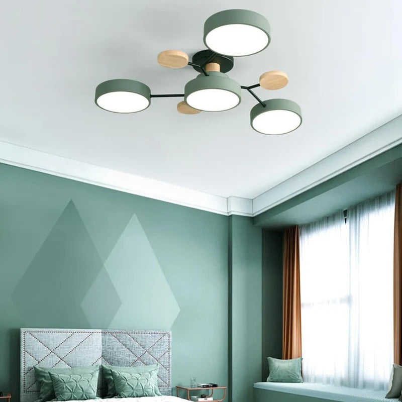 LED Moderne Taklampe Luvikno