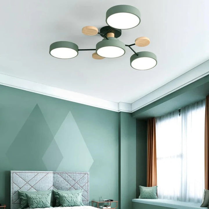 LED Moderne Taklampe Luvikno