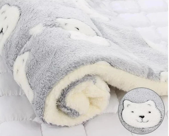 SnuggleSoft Varm Katt Teppet Luvikno