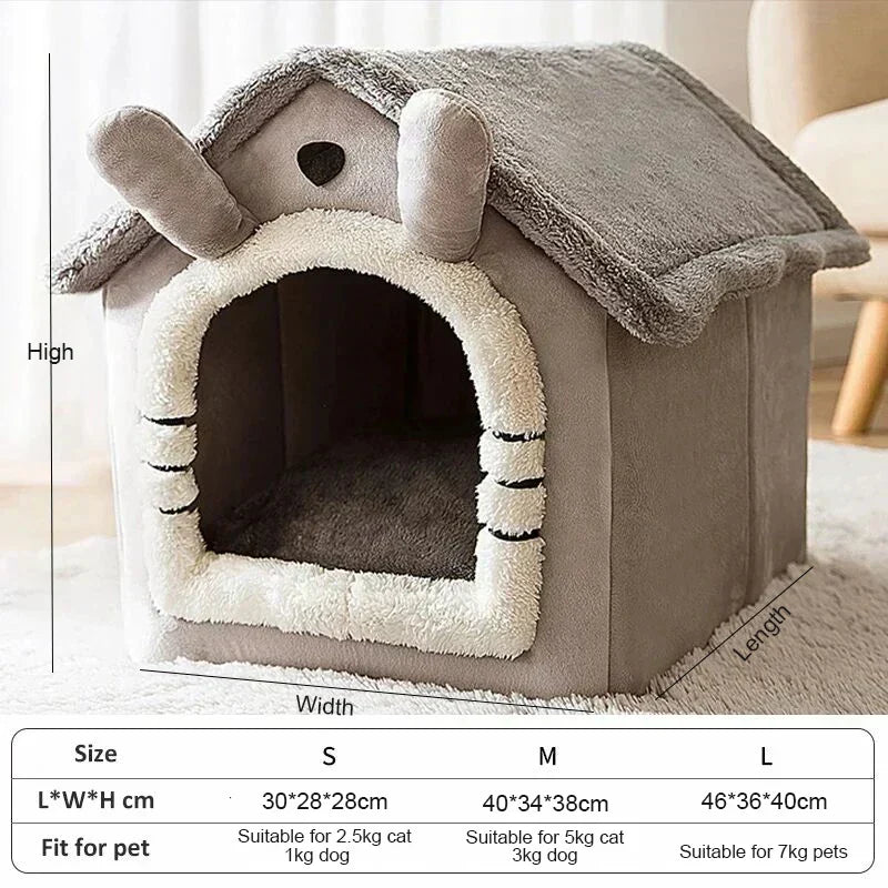 SnugglyNest Inne Katt Hus - Snuggly og Koselig Luvikno