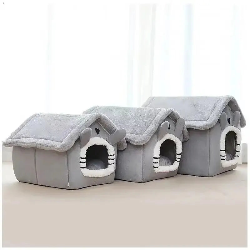 SnugglyNest Inne Katt Hus - Snuggly og Koselig Luvikno