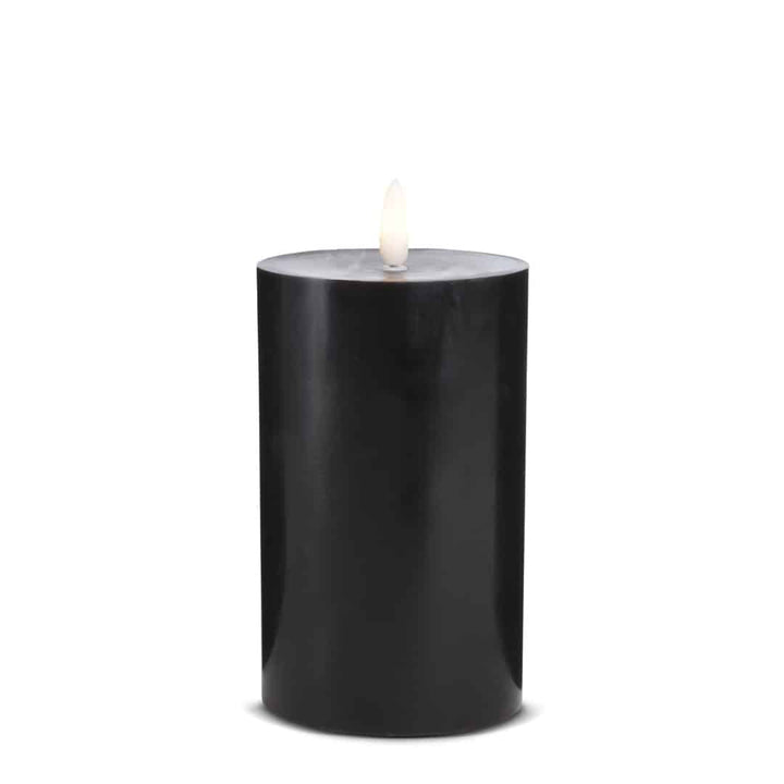 LED Stearinlys (1 stk) med realistisk 3D flamme 7,5 x 15 cm | Luvikno