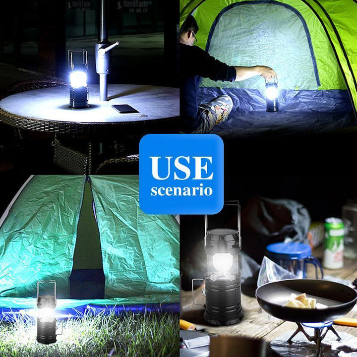 Luvikno | FlameLite – Den 3-i-1 Campinglanternen med flammeeffekt