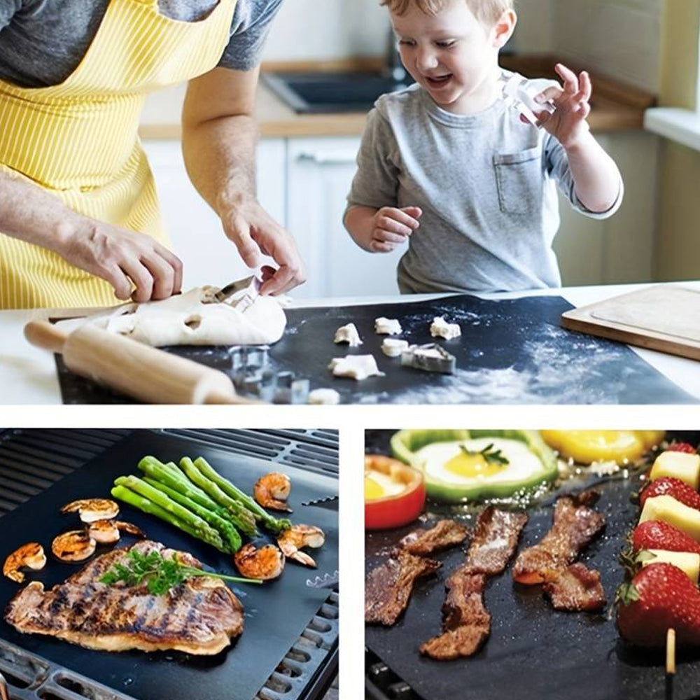 Grill/steke matte Teflon non-stick (5 stk) | Luvikno