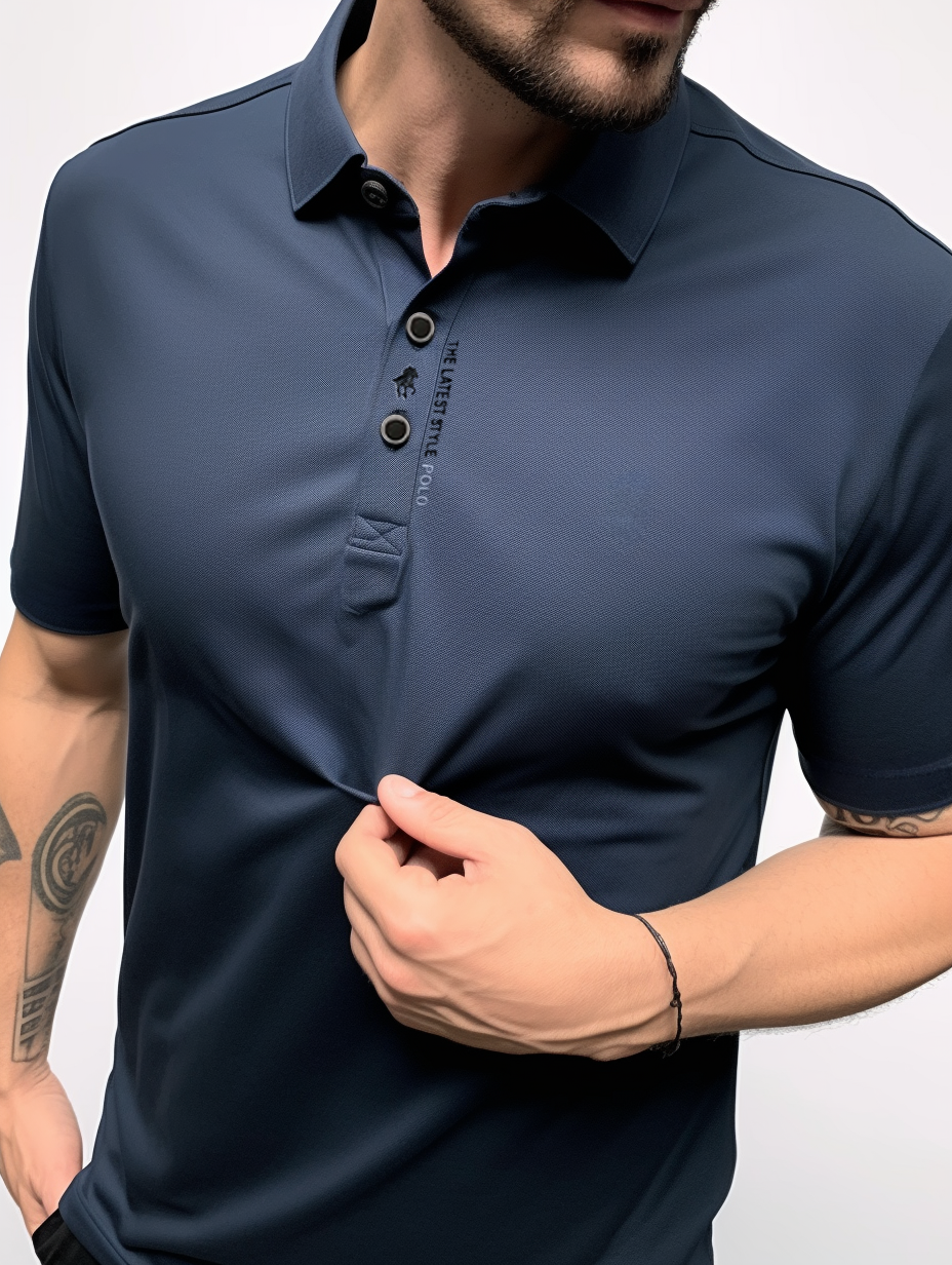 Luvik | Muscle Fit Anti-Wrinkle Polo tyyliä ja mukavuutta varten
