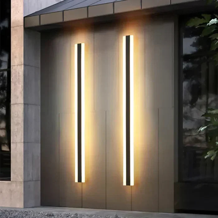 Luvikno | Værbestandig Utendørs Vegglampe - RainGuard Lys
